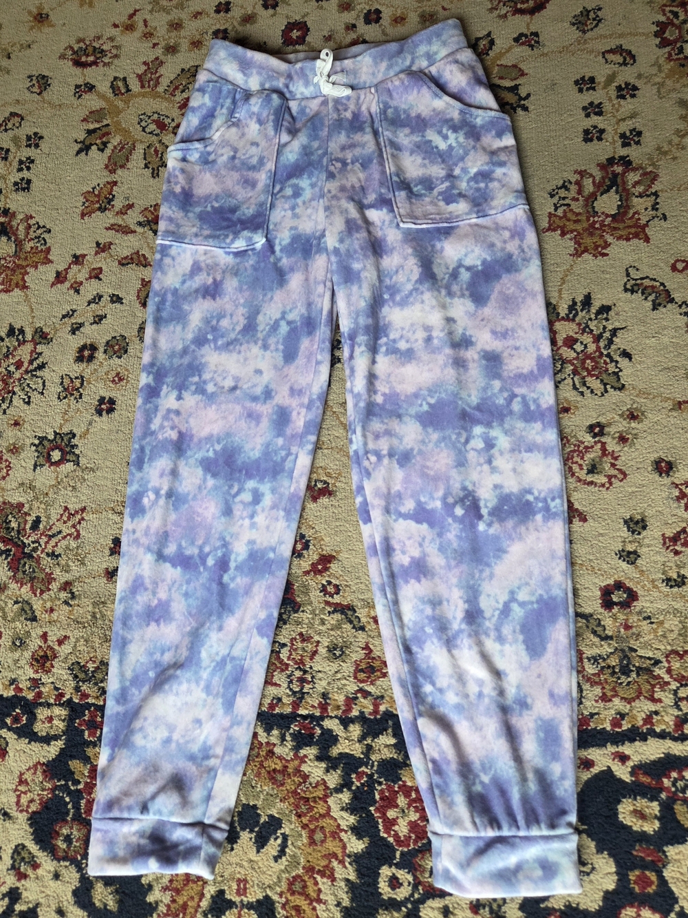 Cat & Jack Purple Tie-Dye Jogger Pants